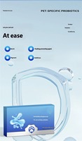 Complément alimentaire probiotique pour animaux de compagnie à base d'ingrédients naturels de haute qualité, poudre de 5 g, absorption rapide, soutien immunitaire sûr, soins de santé digestive
