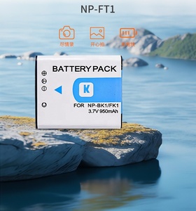 แบตเตอรี่กล้อง NP-BK1แบตเตอรี่สำหรับ Sony <span class=keywords><strong>cybershot</strong></span> S750 S780 DSC-W180 W190 PMI PM5 3.7V 950mAh - Product Image 6