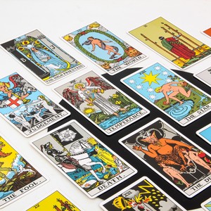 Conception personnalisée en gros d'usine Impression de cartes de tarot avec guide - Product Image 2
