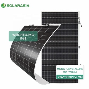 Paneles Solares Flexibles Personalizados de 400 Vatios, 500w, 550w, 600w, 1000w, Paneles Solares Monocristalinos Flexibles para Automóviles - Product Image 1