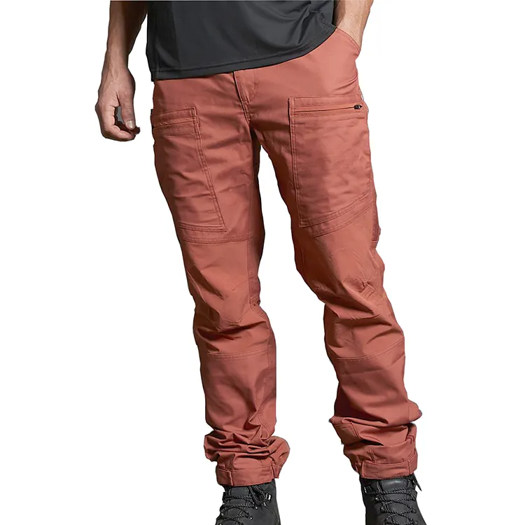 Nuovi arrivi pantaloni da lavoro leggeri elasticizzati ad asciugatura rapida pantaloni da trekking da uomo impermeabili da viaggio all'aperto
