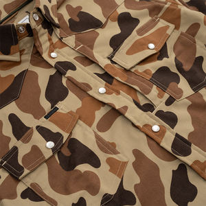 2025長袖カスタム卸売ナイロンスパンデックスメンズ西洋シャツデジタルカモ印刷メンズ釣りシャツパールスナップ付き - Product Image 6