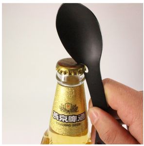 DFU80 Cuchara y Tenedor Multifuncional para Acampar al Aire Libre, Cuchillo, Abridor de Cocina, Vajilla (Negro) - Product Image 5