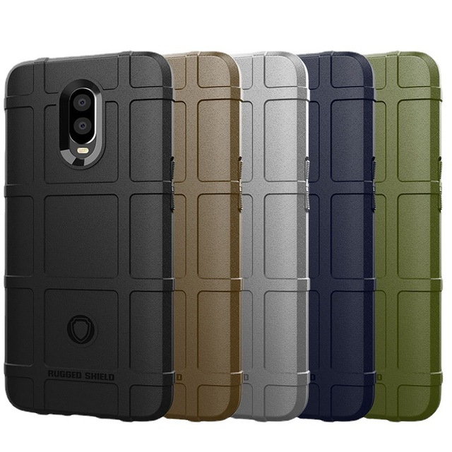 Low Price Shockproof Square Rugged Matte Silicone Case for OnePlus 6T/7/7T/8/8T RT & Pro Protective Shell Back Cover