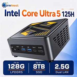 มินิพีซี CoreNest Intel Core Ultra 5 125H 14 คอร์ 18 เธรด 4.5GHz กราฟิก Arc DDR5 M.2 PCIe 4.0 OCuLink WiFi 6E มินิพีซี - Product Image 1