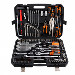 Set di <span class=keywords><strong>142</strong></span>+2 Pezzi Multifunzionale per Riparazione Auto, Chiavi a Bussola in Acciaio al Cromo Vanadio, Cacciaviti con Cricchetto Rapido, Set OEM Industriale - Product Image 2