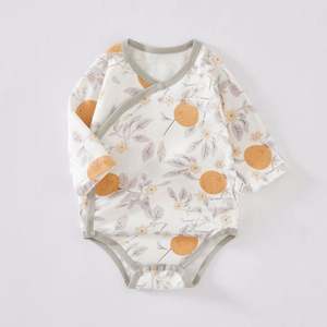 Ropa de Punto de Algodón Orgánico de Alta Calidad al por Mayor, Nuevo Diseño 2025, Mamelucos de Marca para Bebés Recién Nacidos de 12 Meses, Ropa de Verano para Niños - Product Image 1