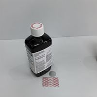 Flacon en verre de 100 ml pour médicaments contre la toux avec bouchon inviolable – Contenant vide écologique