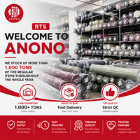 ANONO Tissu léger à la mode 100% Rayonne Spandex Imprimé Tissus tricotés Hommes Femmes Enfants Tissu pour Vêtements