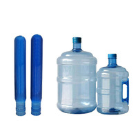 Vente directe usine – Préforme de bouteille PET 19 litres, 100 % nouveau matériau, couleur bleue, 28mm/30mm/38mm/46mm/48mm, 400g, Hymo, écologique