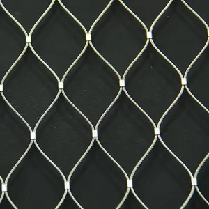 Flexible Stainless Steel Wire Rope Bird Netting Fence Zoo Aviary Parrot Mesh