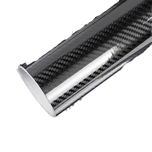 Pegatinas de Fibra de Carbono 5D para el Umbral de la Puerta del Coche, Protector de Grado Industrial, Cintas Adhesivas Acrílicas con Reverso de Papel y Logotipo Personalizado - Product Image 1