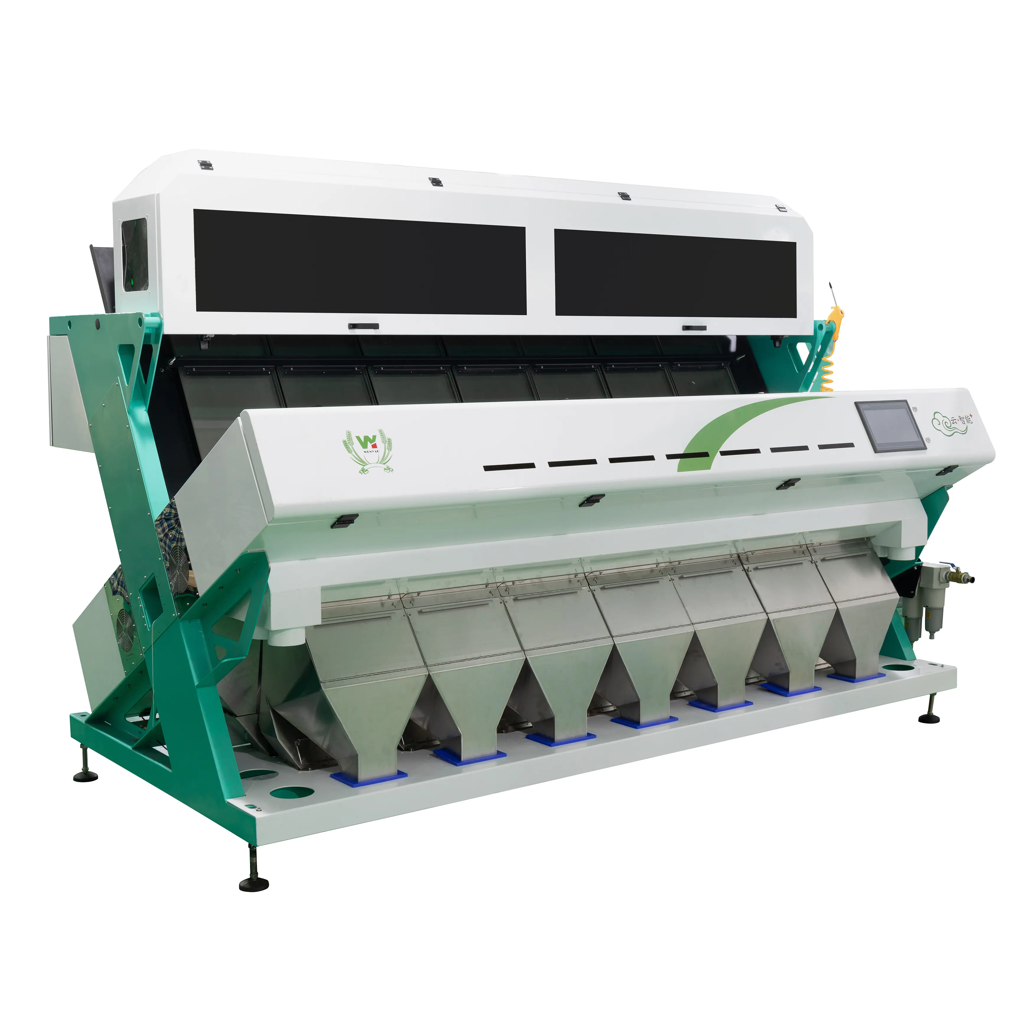 High Accuracy Plastic Color Separating Machine for pet/pvc/pp Flakes Multi-function CCD Plastic color sorting machine