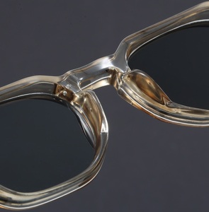 Thời trang vuông Sun Protection Sunglasses thiết kế tiên tiến dày rộng unisex Kính mát sang trọng kính quang học - Product Image 3