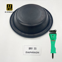 Diaphragme en caoutchouc BRV55 pour marteau hydraulique d'excavatrice, pièces de membrane de haute qualité, fourniture directe d'usine