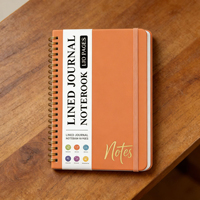 Carnet à spirale A4 personnalisé avec logo, pages épaisses, pour réunions, affaires, bureau, journal exécutif, bloc-notes, fournisseur en gros