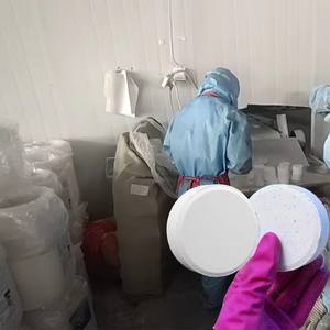 B0902 blanco puro de alta pureza 99% tableta de limpieza profunda 3 pulgadas 200 gramos <span class=keywords><strong>pastillas</strong></span> de limpieza <span class=keywords><strong>para</strong></span> piscinas y spas - Product Image 4