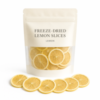 Gefreeze-droogde citroenschijfjes groothandel gedroogde citrus thee OEM private label export fabriek leverancier direct klaar voor export
