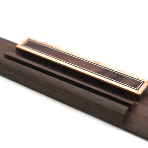 <span class=keywords><strong>Puente</strong></span> de Palisandro para Guitarra Clásica, 185x30 mm, Ranurado para Guitarra Clásica de 6 Cuerdas - Product Image 3