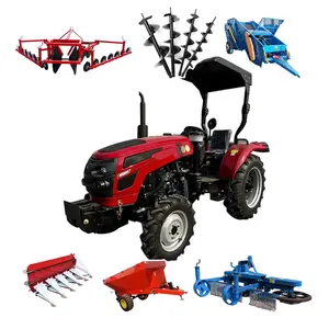 Тракторы 40 л.с. для сельского хозяйства б/у 4X4 дизельный двигатель мини-трактор
