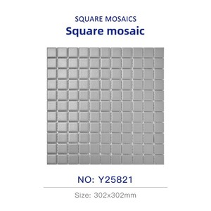 25 carreaux de mosaïque en céramique à carreaux blancs, différentes couleurs (or rose orange bleu), pour murs de salle de bain et de <span class=keywords><strong>piscine</strong></span>, haute absorption d'eau - Product Image 6