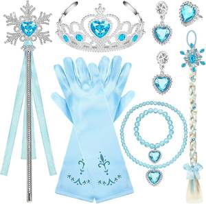 Vestido Fantasia de Princesa para Meninas para o Halloween com Acessórios para Festividades Infantis - Product Image 4