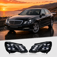 Kit de Actualización de Faros Delanteros Blancos de 6000K para Mercedes Benz Clase E W212 2010-2013, 12V, Carcasa Duradera de ABS, Conexión Plug+Play, Fácil Instalación