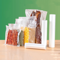 Rouleau de sacs sous vide gaufrés PA, film nylon haute barrière, qualité alimentaire, pour viande, fromage, cuisson sous vide