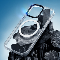 Coques de téléphone portable magnétiques transparentes antichoc de haute qualité pour iPhone 13 14 15 16 17 Pro Max Air Plus