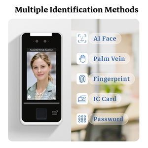 Realand ZD-AK47A <strong>5</strong>-inch Waterproof Palm Scanner Face Recognition <strong>Access</strong> <strong>Controller</strong> &amp; Biometric Time Attendance Device - Product Image 4