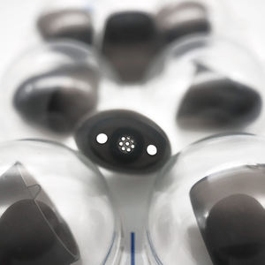 <span class=keywords><strong>Siemens</strong></span> <span class=keywords><strong>Signia</strong></span> Rexton Hearing Aid Domes Paket 6 Pcs Click Sleeve Fit Ventilasi Ear Tip Dome untuk Click <span class=keywords><strong>CIC</strong></span> ITC dan RIC Hearing Aid - Product Image 4