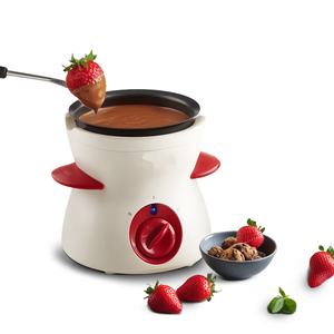 <span class=keywords><strong>Fondue</strong></span> au chocolat électrique de table en acier inoxydable 43D pour usage domestique et hôtelier - Product Image 1