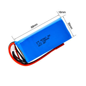 GPS Tracker için OEM 3.7 v 500mah polymer piller lityum iyon batarya üretici Li Lipo polimer pil 3.7 v - Product Image 1