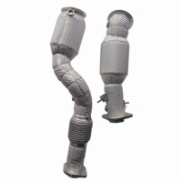 Tubo de Escape de Acero Inoxidable de Alta Calidad con Aislamiento Térmico para BMW M3 M4 G8X 3.0T, Convertidor Catalítico de Alto Flujo y Rendimiento