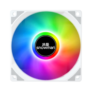 Muñeco de nieve súper silencioso OEM, ventilador de refrigeración ARGB personalizado de 120mm, enfriadores de aire para juegos de ordenador - Product Image 5