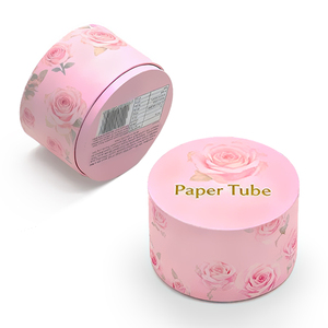 Bougie de cosmétiques pour thé, café, chocolat, pâtisserie, bonbons, récipient en carton cylindrique, boîte ronde en papier, tube en papier - Product Image 1