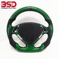 Volant sport en fibre de carbone forgée pour Infiniti G37 G37S G37X G35 G25 2007-2014 G37 IPL/Coupé/Sedan EX35