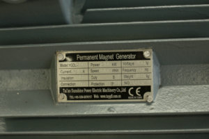 ผลิตภัณฑ์ที่ไม่เหมือนใคร เครื่องกำเนิดไฟฟ้ากระแสสลับความเร็วต่ำ 20KW แม่เหล็ก 400V 50Hz ได้รับการรับรองมาตรฐาน CE รุ่น YGDLF-20 เครื่องกำเนิดไฟฟ้าแม่เหล็ก 20kw รุ่น YGDLF-20 2 - Product Image 5