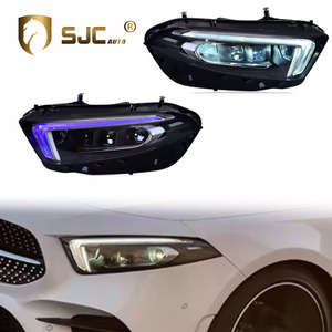 Accesorios para Automóviles SJC, Faro Delantero en Oferta para Mercedes-Benz Clase A W177 2018-2020, Ensamblaje <span class=keywords><strong>A180</strong></span> A200 A220, Sistema de Iluminación - Product Image 1