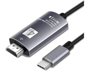Bán buôn tốc độ cao HDTV 4k 1.8M <span class=keywords><strong>USB</strong></span> 3.1 Loại C để Cáp <span class=keywords><strong>HDMI</strong></span> - Product Image 1