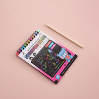 Pas cher enfants anime aquarelle école mini écologique magique croquis a4 art livre eau carnet de croquis enfants coloriage dessin livre