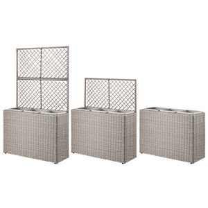 قائمة بذاتها PE ranta trilis مع 3 قطع نباتية سرير مرفوعة - Product Image 3