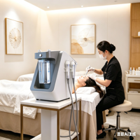 Penjualan Terbaik 2026 Hydradermabrasi 4 in 1 Penghilang Komedo Sikat Pembersih Wajah Peremajaan Kulit Perangkat Kecantikan Pembersihan Mendalam 2026