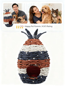 Cuccia per Gatti Traspirante a Forma di Ananas, Protegge la Colonna Vertebrale e le Articolazioni del Gatto - Product Image 4