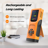 Mètre de qualité de l'air portable CO2 TVOC Analyseur de gaz domestique de haute qualité avec PM2.5 PM10