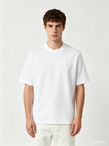 <span class=keywords><strong>T</strong></span>-shirt da uomo di alta qualità 100% cotone a manica corta vestibilità regolare girocollo, stile lavorato a maglia di lusso firmato, popolare a <span class=keywords><strong>Parigi</strong></span> - Product Image 1