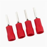 Borne isolée série PTV 0.5 ~ 6mm2 connecteurs de fil bornes froides isolées sertissage bornes à broches isolées