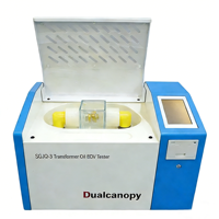 Analizador de Voltaje de Resistencia al Aceite Dieléctrico de Doble Capa SGJQ-3, Probador Portátil de BDV para Aceite de Transformador