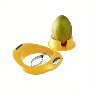 Mango Slicer With <b>Fruit</b> Holder For Easy Cutting And Peeling Kitchen <b>Tool</b> - Product Image 2