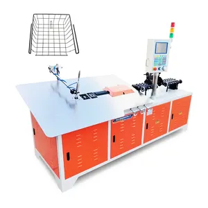 2D CNC Wire Bending Machine for Stainless Steel Iron Aluminum Mild Steel Wire Bender